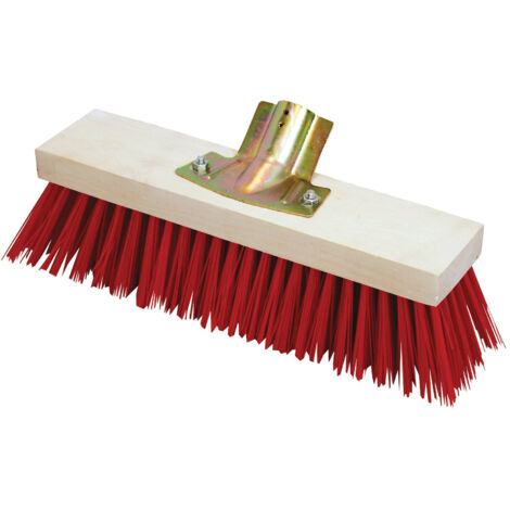 Leborgne – Balai de cantonnier medium – Poils en PVC 70mm – Pour sols secs et humides – Balayage efficace de gravier et déchets végétaux