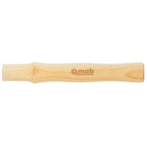 Mob Outillage – Manche de massette hickory 260 mm – Bois dur pour usages intensifs – Emmanchement droit – Compatible avec marteaux forgés