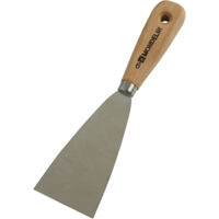 Couteau à reboucher 6 cm – Lame inox robuste – Manche bois certifié FSC – Idéal pour rebouchage, enduits et petites réparations