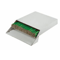 Mondelin – Boîte de 72 crayons maçon – Marquage précis sur béton – Mine tendre facile à affûter – Bois de qualité supérieure