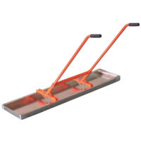 Mondelin – Lissarde à béton 1.4M – Plateau aluminium 3.45cm – Poignées réglables – Articulation renforcée pour longévité