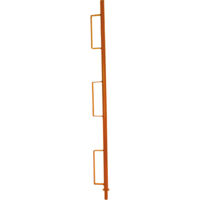 Tige métallique garde-corps pour tréteau réglable réf. 113010 – Accessoire de sécurité obligatoire au-delà de 50 cm – Installation facile, structure acier robuste, usage professionnel
