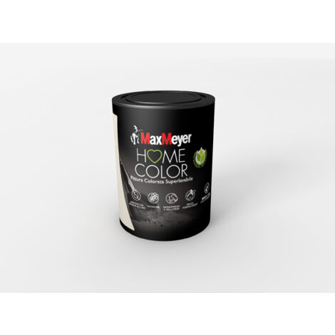 MaxMeyer Idropittura Colorata Superlavabile per Interni, Luna, 0.75L (1/5)