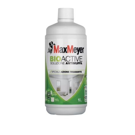 MaxMeyer BIOACTIVE, Soluzione Risanante Antimuffa per Interni, Incolore, 1L