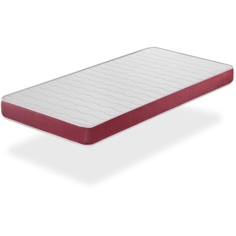 Colchon de espuma transpirable 90X190 DOGO, Altura 14 CM, Ergonomico y adaptable
