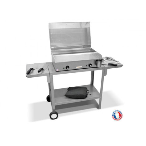 Plancha électrique ANTHEA 3000W – Inox, Grande Surface, Made In France – Pour 12 Personnes ! - 2