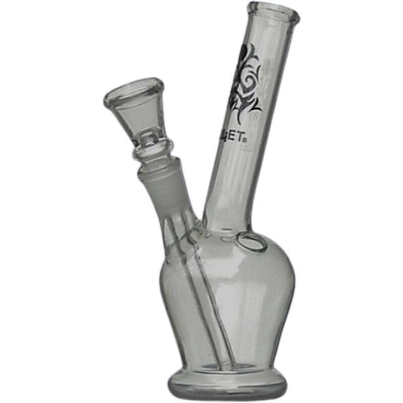 2 Piezas Atrapador Cenizas 45° 14mm - Vidrio Borosilicato Para Bongs, Pipas De Agua - Accesorio Claro