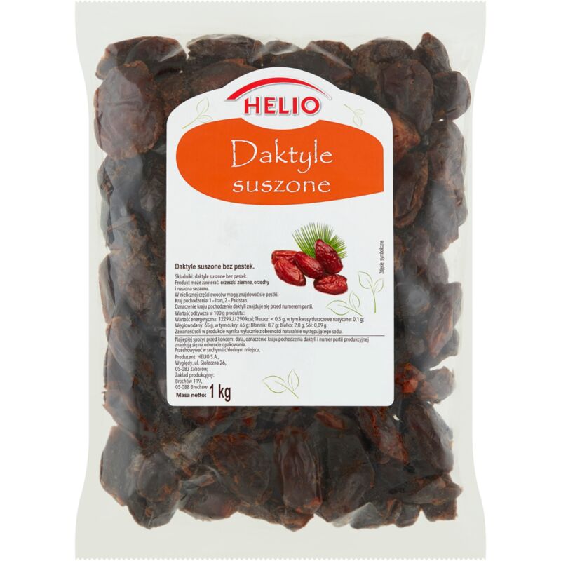 Dátiles secos Helio 1 kg