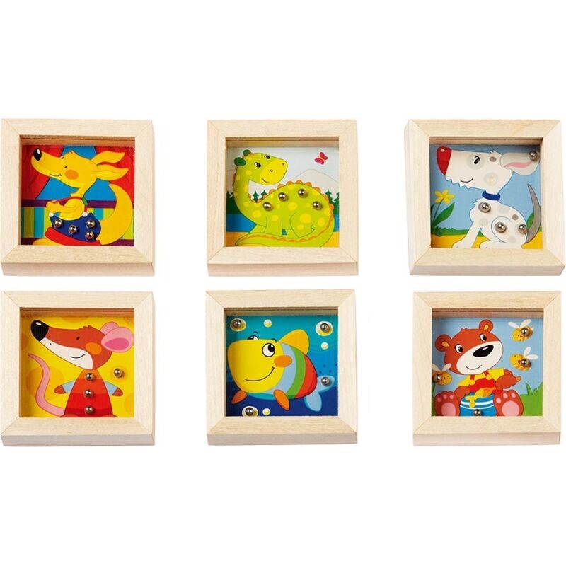 GOKI Yo-Yo De Madera Multicolor, Diámetro 5 Cm, Juguete De Habilidad Para Niños A Partir De 4 Años