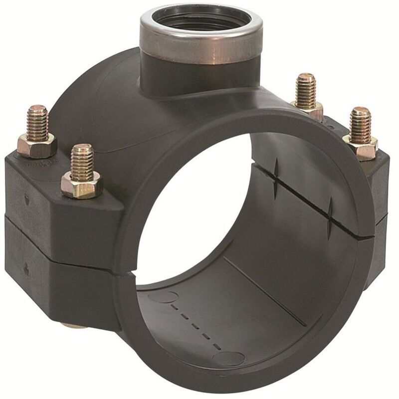 Kit De Grifo Para Tanque De Agua De 100L – Incluye Llave Y Conectores De Plástico Duradero, Color Negro, Nuevo