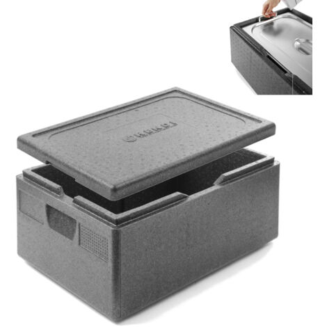 Contenedor térmico para catering, termo para transporte de alimentos, EEP GN1/1 40L - Hendi 707906