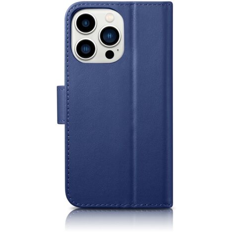 Funda De Cuero Tipo Billetera Con Cremallera Para Iphone 15 Pro Max Con Ofertas En