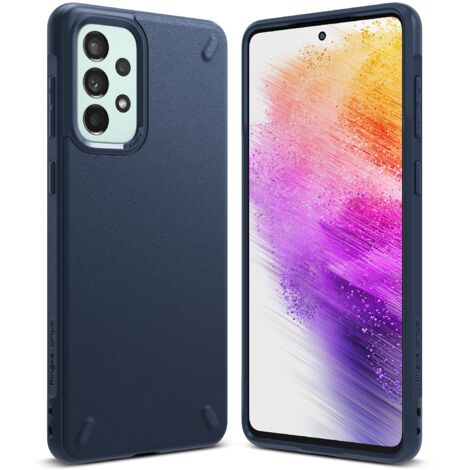 Funda Galaxy A73 Onyx duradera y flexible en color azul marino (1/5)