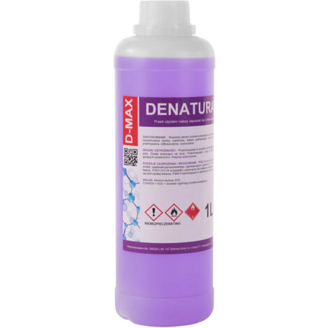 Alcohol desnaturalizado D-MAX 1L (1/3)