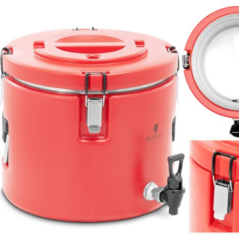Termo de catering con grifo para transportar bebidas, 15 l (1/5)