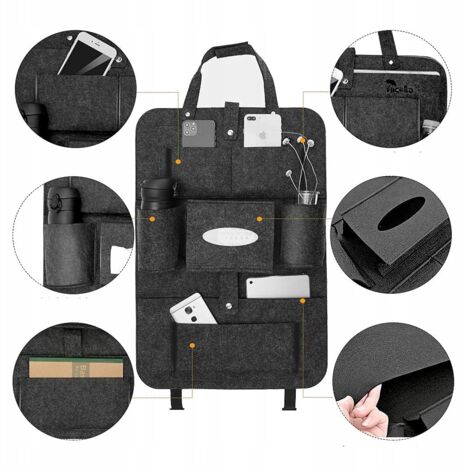 HERRAMIENTA ORGANIZADORA PARA ASIENTO DE COCHE DE FIELTRO (1/4)