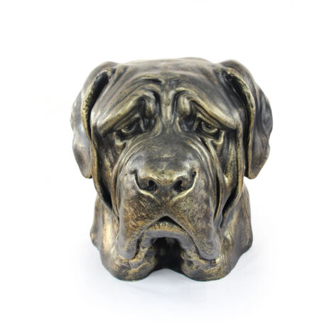 Mastín inglés, Mastín - busto de perro, cabeza de perro grande para el jardín, decoración única de la sala de estar de la marca Art-Dog (1/5)