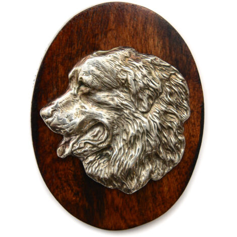 Perro de montaña bernés I: broche para exposición canina, clip para número de inicio, insignia para perro de Art-Dog (1/4)