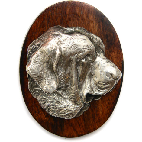 Mastín español: broche de exposición canina, clip para el número de salida, insignia para perro de Art-Dog (1/4)