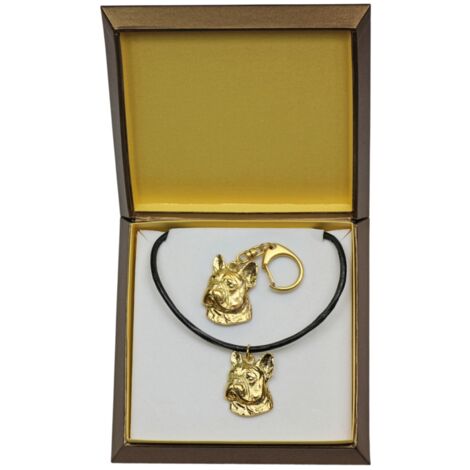 Bulldog Francés II - Llavero Y Collar Con Perro En Caja, Producto