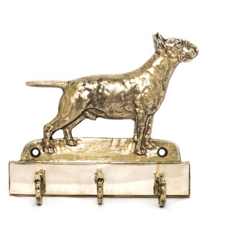 Perchero Para Perros De Madera Con 4 Ganchos - Organizador De Llaves, Correas, Collares, Tamaño 31x18 Cm