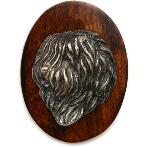 Perro pastor polaco de llanura, PON: broche para exposición canina, clip para número de inicio, insignia para perro de Art-Dog (1/4)