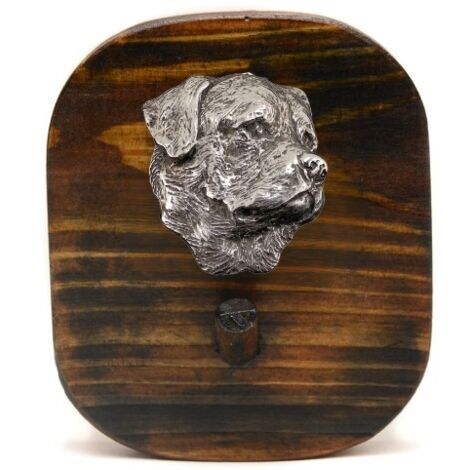 Rottweiler II - colgador de correa, colgador de medallas con un perro, gancho para llaves de Art-Dog (1/5)
