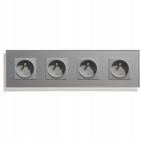 LLAVE DE CRISTAL QUAD 299mm - COLOR GRIS (1/3)