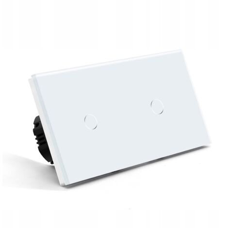 Interruptor De Luz Táctil De Pared Blanco Livolo (no Neutro) | Cuotas Interruptor De Luz Táctil De Pared Blanco Livolo (no Neutro) | Cuotas