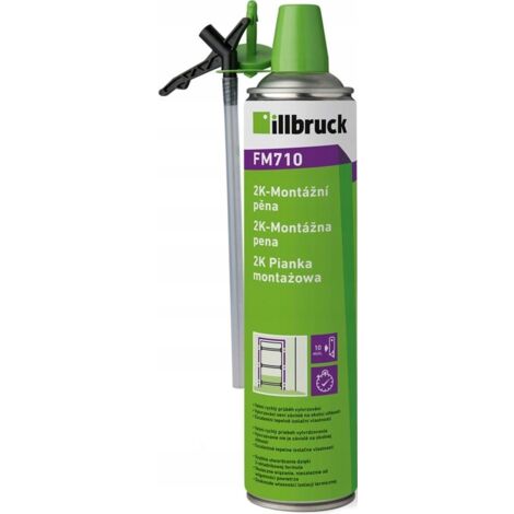 ESPUMA BICOMPONENTE 2K ILLBRUCK FM710 400ml, TUBO DE FRAGUADO RÁPIDO (1/2)