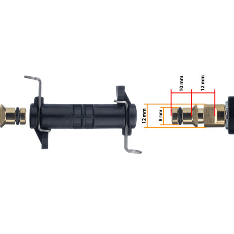 Conector De Latón Para Lavadora A Presión Karcher K2 - Compatible Con Series K2 A K6, Instalación Fácil, Alta Presión, Pack De 2 Unidades