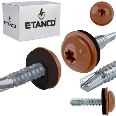 Tornillos autotaladrantes GT3 PH (Z14) 4,8x22mm RAL 8004 (1/5)