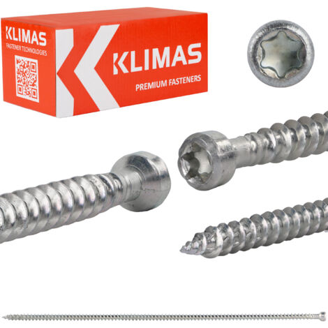 Connex DP8500128 - Surtido De Tornillos De Rosca (280 Piezas, Varios Tamaños, Hexagonal, Rosca Completa, DIN 933, 934, 125 Y 9021, Galvanizados, Incluye Tuercas/juego De Tornillos
