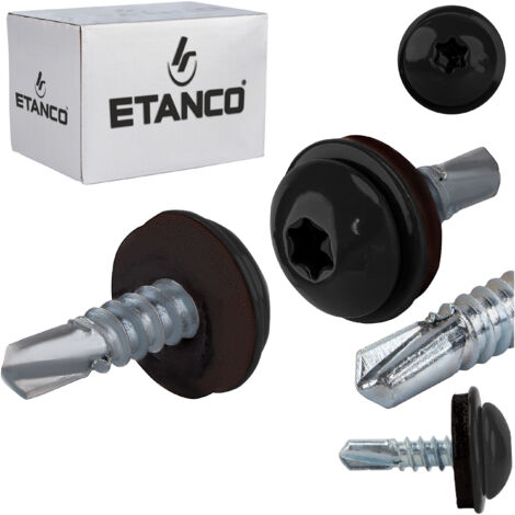 Tornillos autotaladrantes GT3 PH (Z14) 4,8x19mm RAL 9005 (1/5)