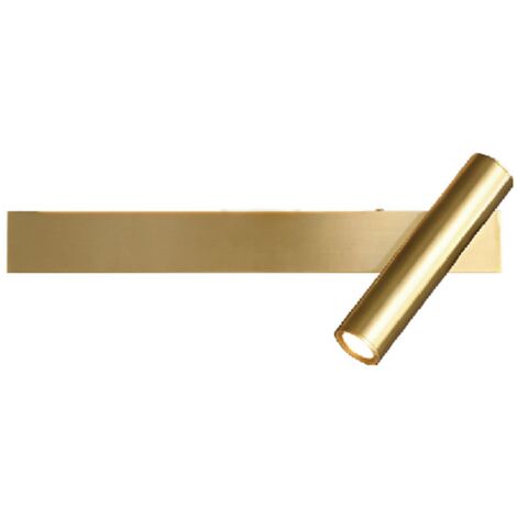 Barra - Lámpara de pared elegante y moderna en oro 30 cm - Derecha