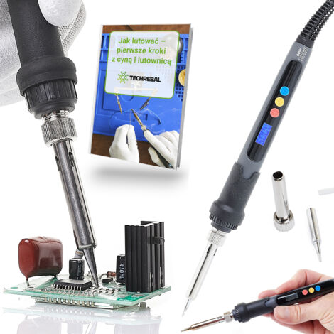 Soldador Precisión 100W Cecotec - Temperatura Ajustable Hasta 650°C, Pantalla Digital, Maletín Y Accesorios Incluidos
