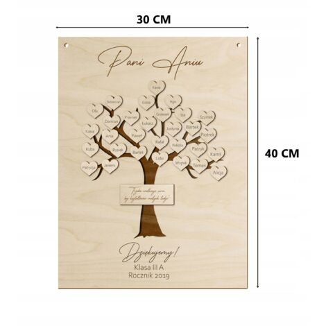 Marco De Agradecimiento PERSONALIZADO Para El DÍA DEL MAESTRO Fin De Año