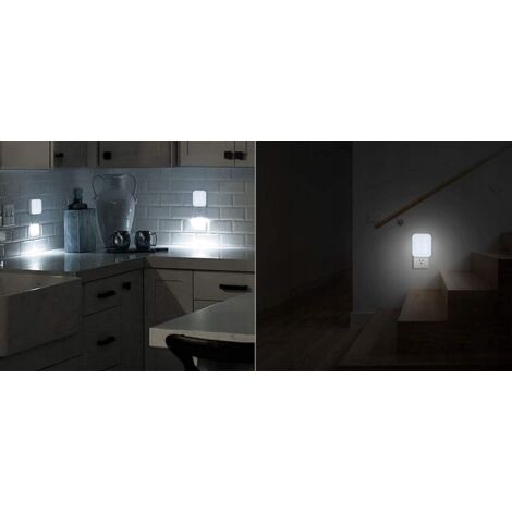 Lámpara De Noche OSRAM Con Enchufe - Sensor Automático, Luz Blanco Neutro 4000K, Ideal Para Pasillos Y Habitaciones Infantiles
