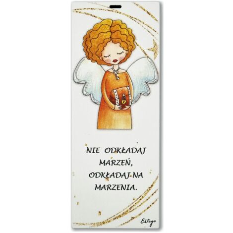 Le Graziose Cuadro pintado diciendo Sueños 6x15 cm Tamaño: 6x15cm SKU: ES0512407PL (1/5)