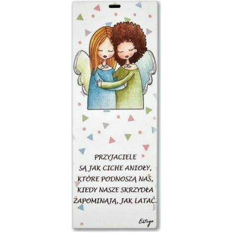 Le Graziose Cuadro pintado diciendo Amistad 6x15 cm Tamaño: 6x15cm SKU: ES0512405PL (1/5)