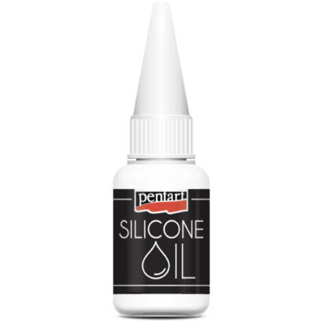 Aceite de silicona para verter pintura fluida Pentart 20ml, verter pinturas (1/2)
