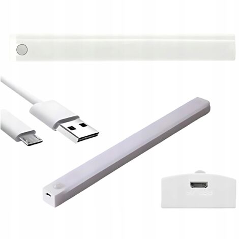 Bemexred Luz LED Nocturna con Sensor Movimiento, 6000K Lampara de Techo a Pilas con Sensor de Movimiento Luz Armario para Escalera, Baño, Despensa, Cocina, Armario, Pasillo - 2 Piezas