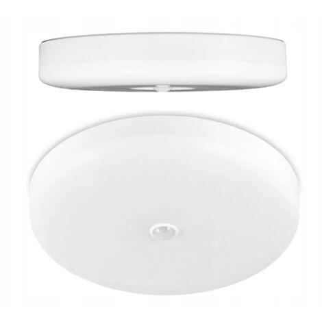Lámpara de techo con panel LED de 18 W, luz blanca neutra y sensor de movimiento. (1/5)