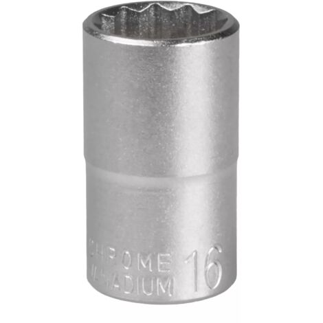MJW Vaso 1/2"" 12 caras 16 mm (1/3)