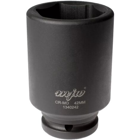 MJW Vaso de impacto 3/4"" 6 caras largo 42 mm (1/3)