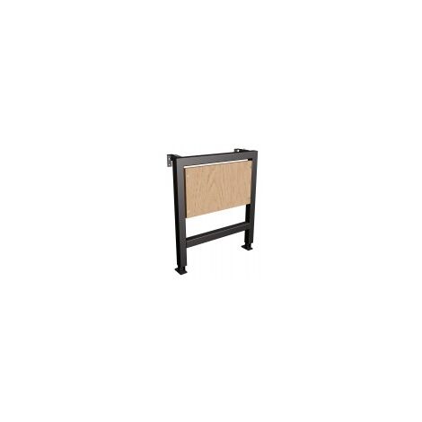 Estructura empotrada para montar una silla o asiento. (1/5)