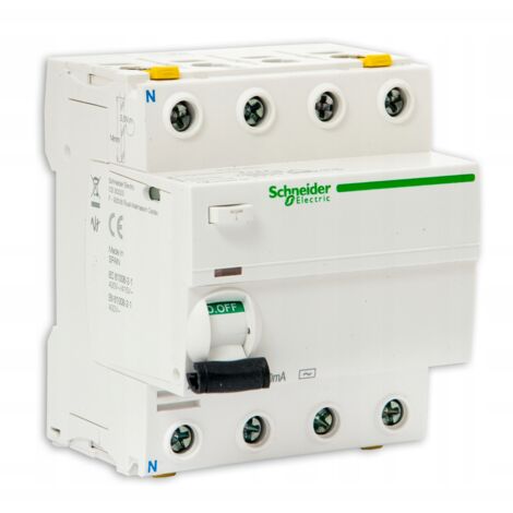 DISYUNTOR DE CORRIENTE RESIDUAL IID 4P 40A 30MA TIPO AC (23042, 23196) (1/2)