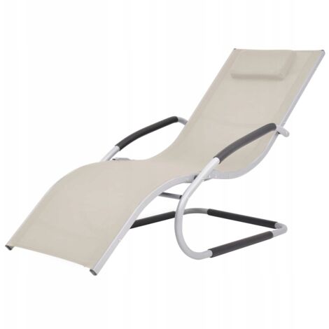 Elegante tumbona moderna Eden en color gris. (1/5)