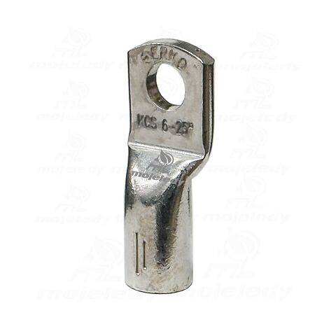 Terminal ojal tubular KCS CU 25mm M6 1ud ERKO (1/2)