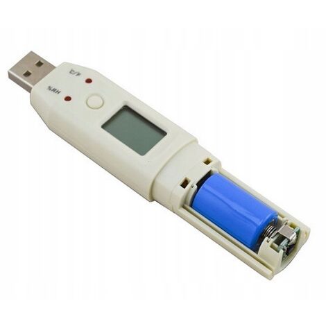REGISTRADOR DE TEMPERATURA HUMEDAD HIGRÓMETRO USB
